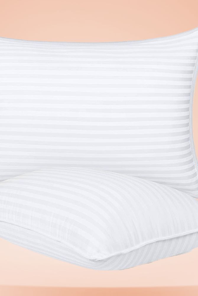 6/24 mm Stripe Satin Pillow Covers