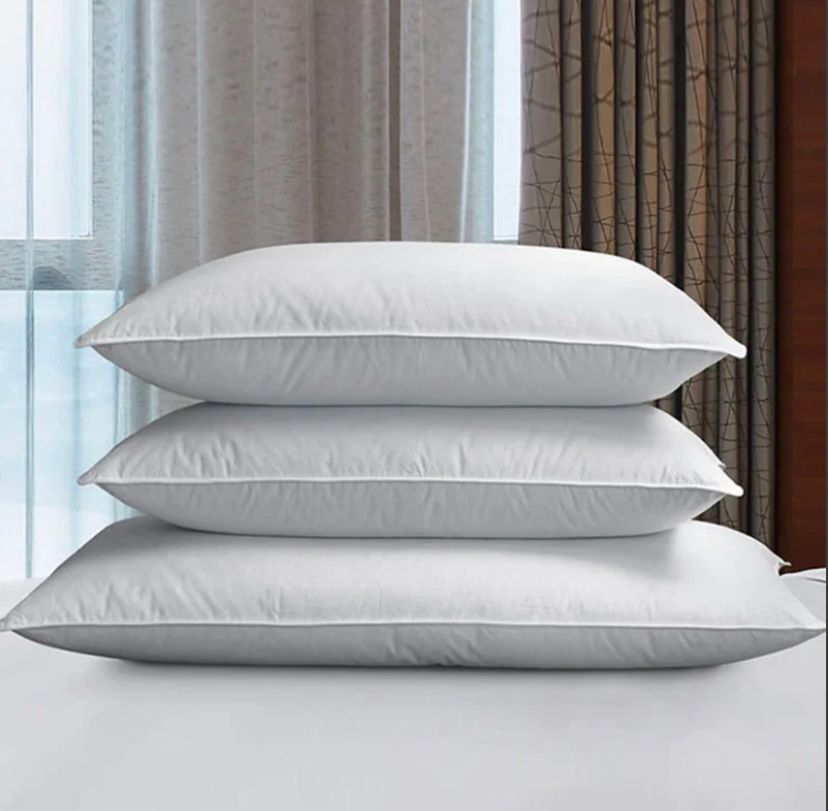 White Filled Pillow Soft & Supportive for Hotels & Homes