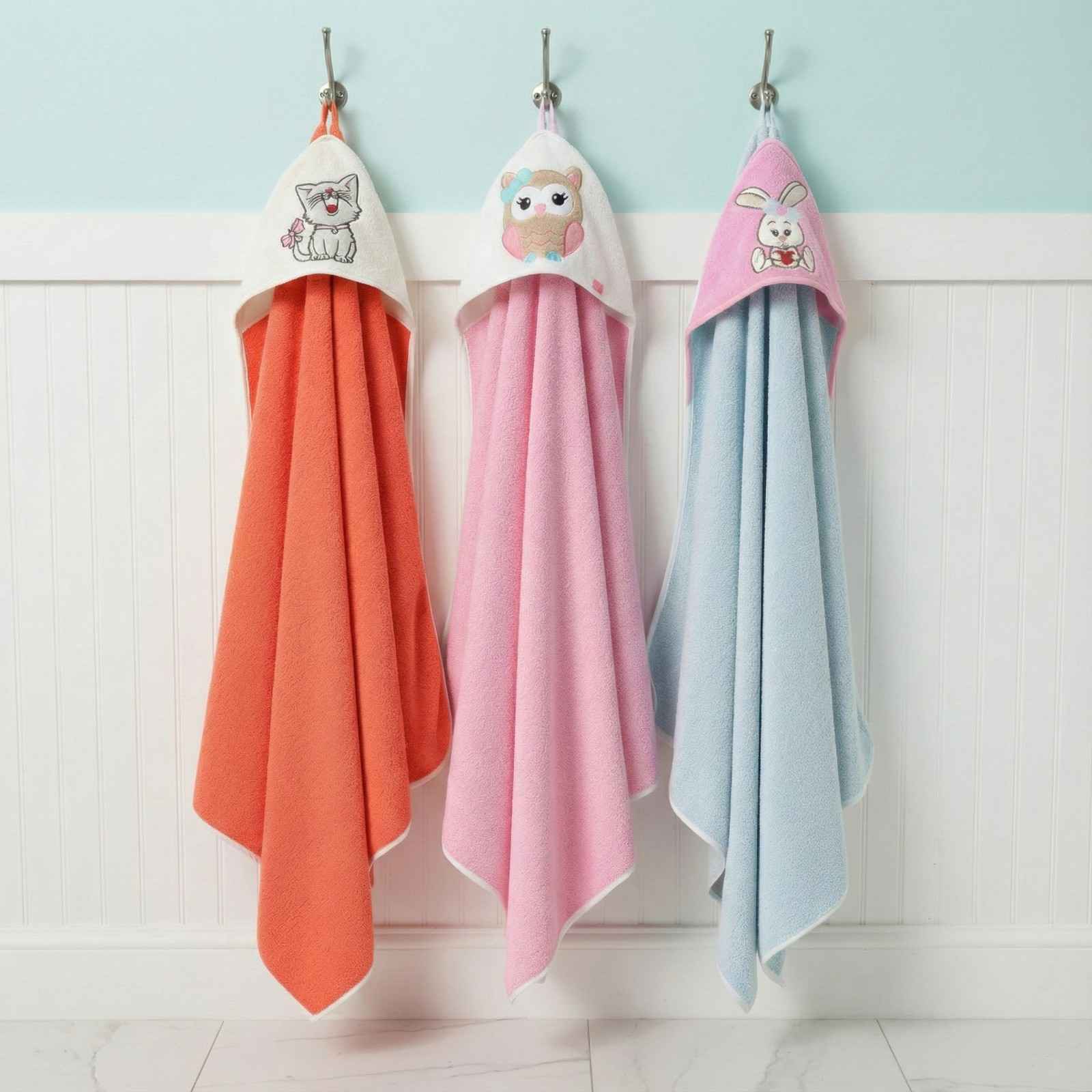 Terry Baby Hooded Towel | 100% Cotton