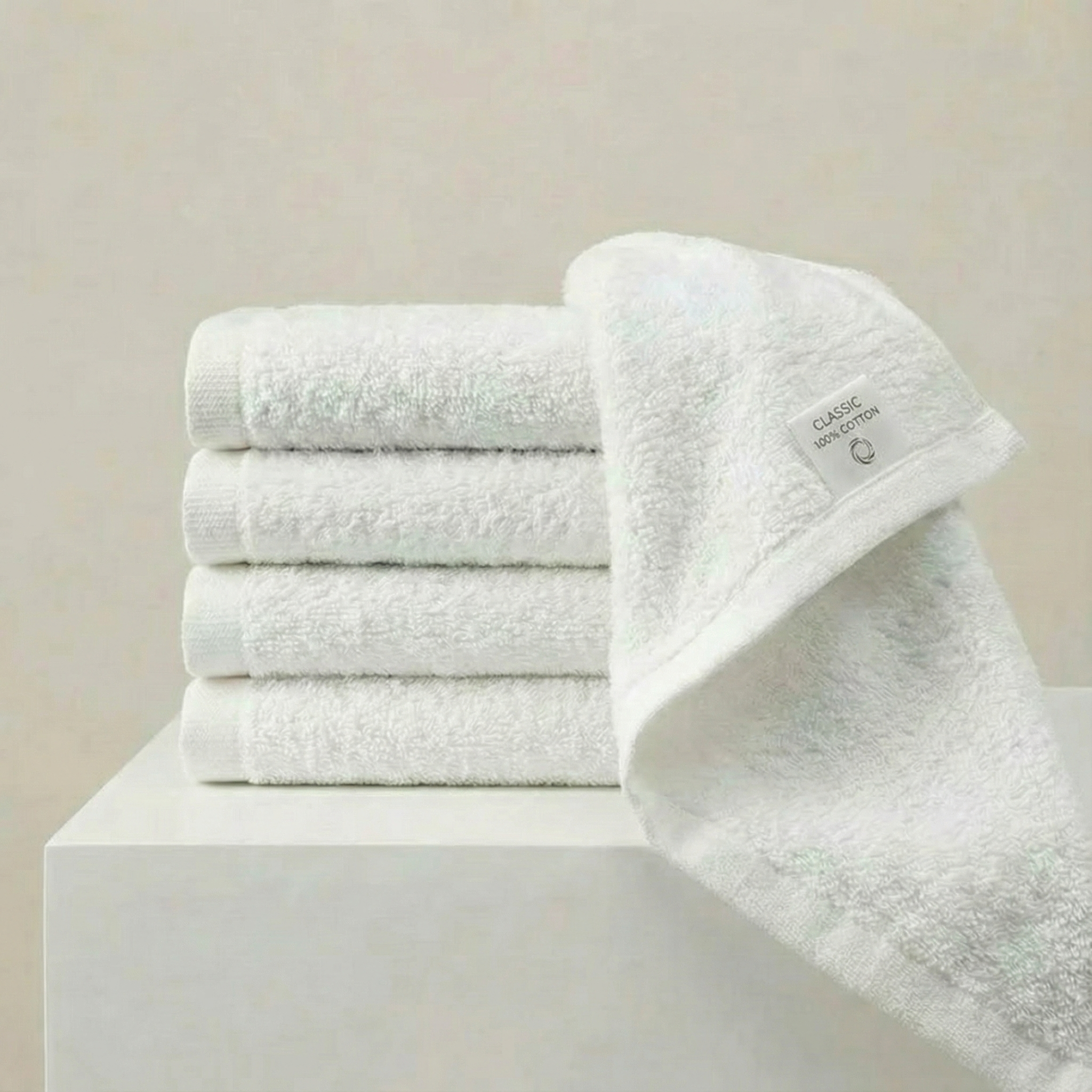 400 GSM Classic Face Towels (30x30 cm)