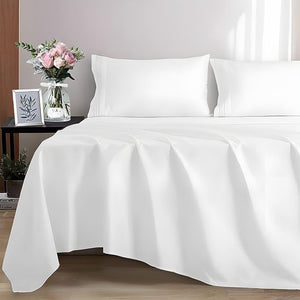 Soft & Breathable Cotton Flat Sheet TC-200