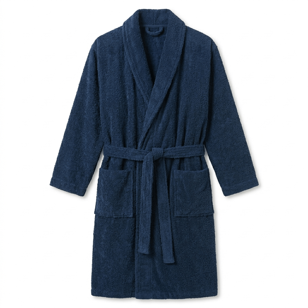 best cotton terry bathrobe for hotels 400 gsm