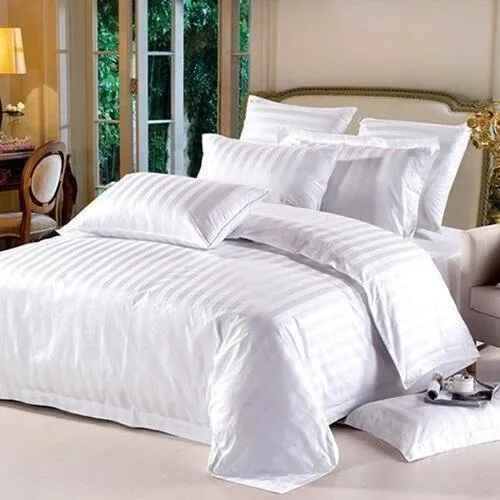 150 GSM White Hotel Duvet with Satin Stripe