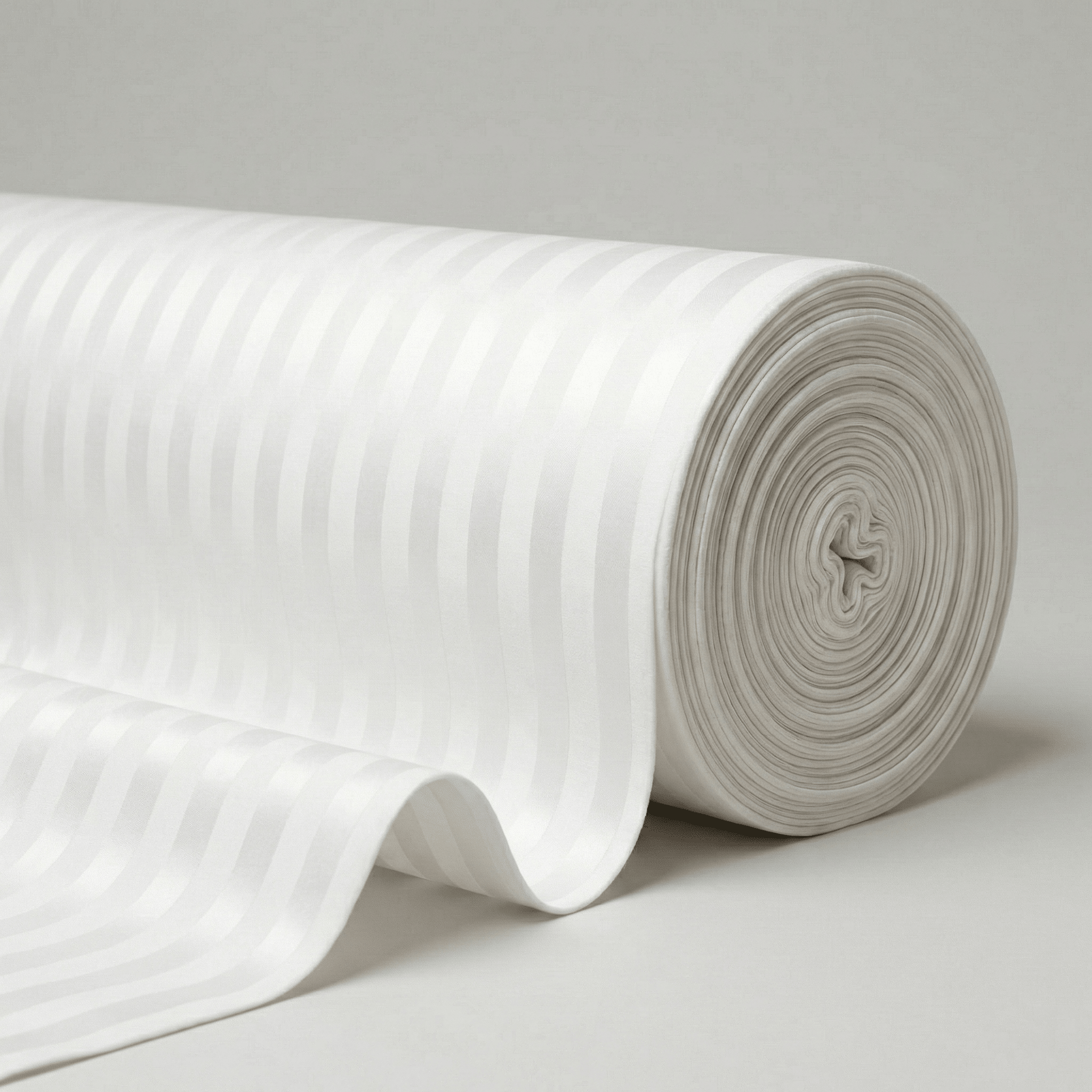 100% Cotton 1cm (10mm) Stripe Sateen TC-205 (150 GSM)