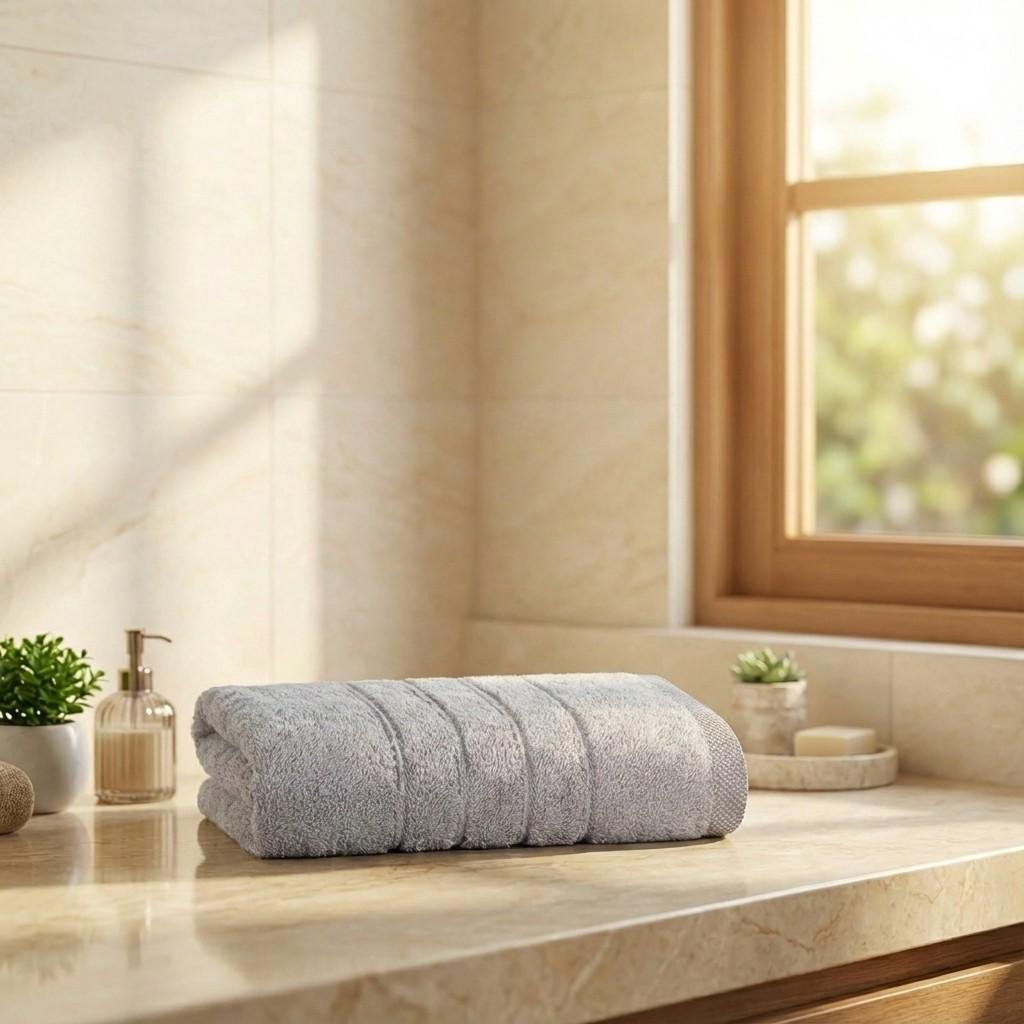 500 GSM Comfort Cotton Bath Towel (70x140 cm)