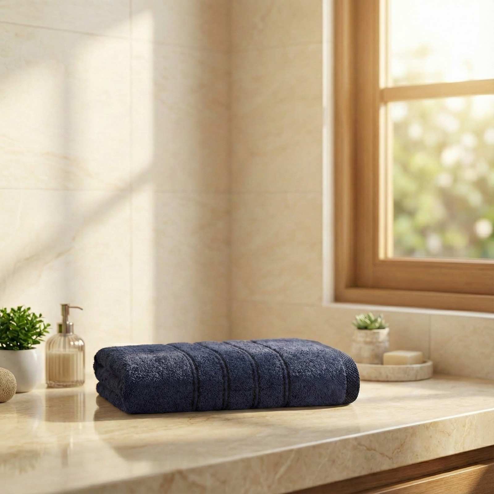 500 GSM Comfort Cotton Bath Towel (70x140 cm)