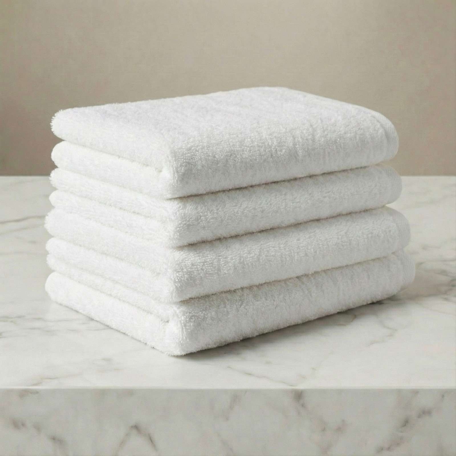 500GSM 100% Cotton Comfort Guest Towels 30x50 cm