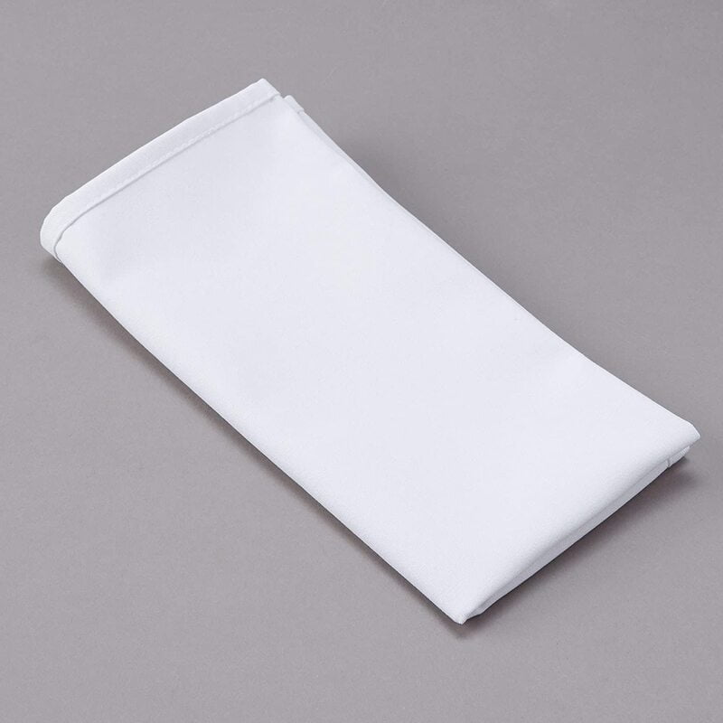 White Plain Napkins 50x50cm