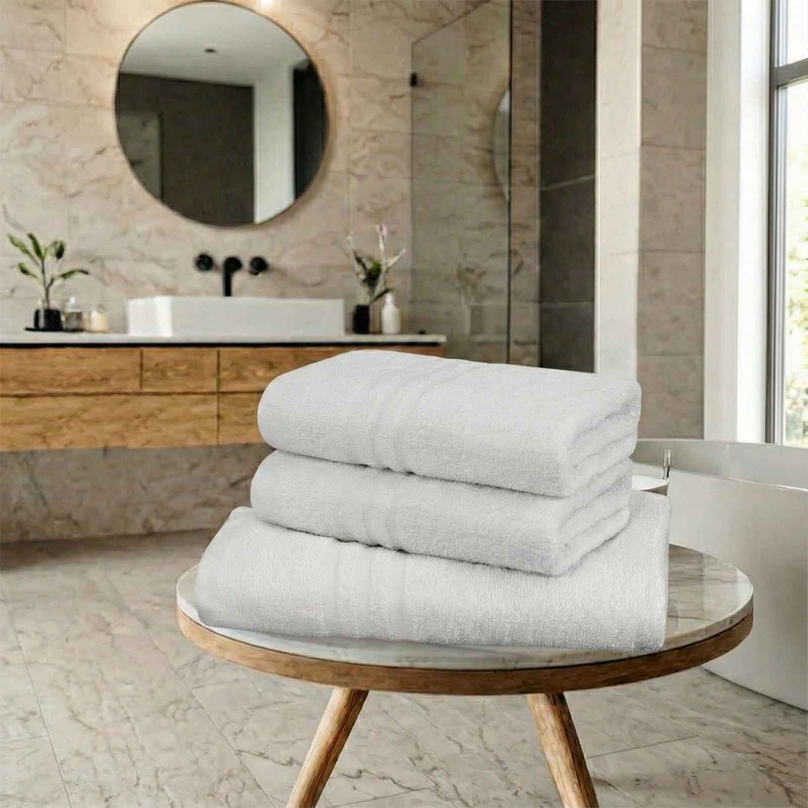 400 GSM Classic Hand Towels 50x100 cm