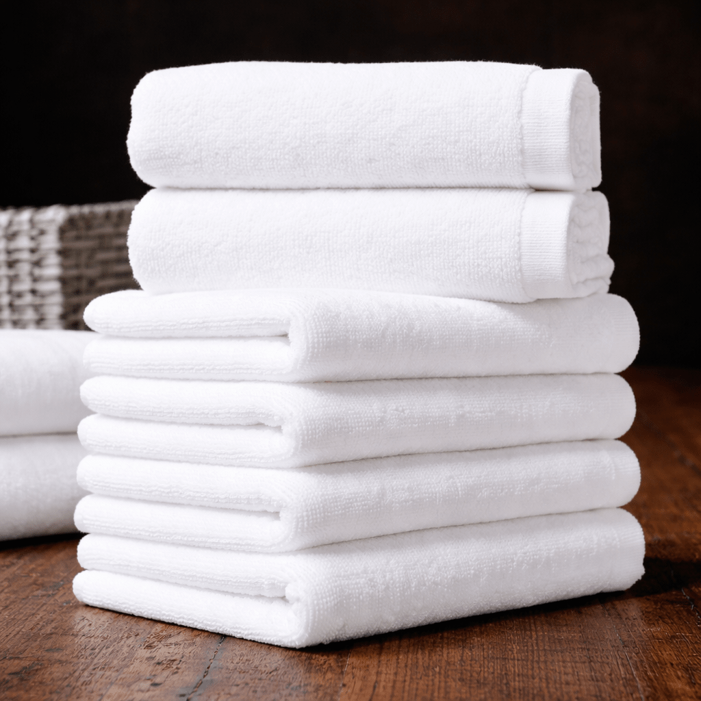 Měkké a savé osušky 70x140 – 500 g/m² bavlna, bílé